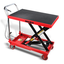 Cargar imagen en el visor de la galería, Mesa elevadora hidráulica de 1 tonelada de 81 x 50 cm