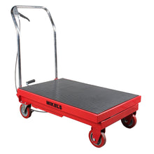 Cargar imagen en el visor de la galería, Mesa elevadora hidráulica de 1 tonelada de 81 x 50 cm