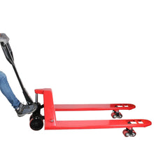 Cargar imagen en el visor de la galería, Patin Hidráulico Traspaleta Con Ruedas De Poliuretano Sistema Tándem 3 Ton