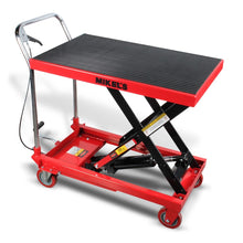 Cargar imagen en el visor de la galería, Mesa elevadora hidráulica de 500 kg de 82 x 52 cm