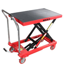 Cargar imagen en el visor de la galería, Mesa elevadora hidráulica de 500 kg de 82 x 52 cm