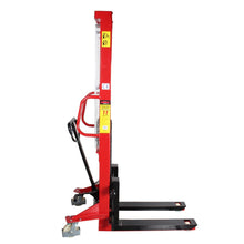 Cargar imagen en el visor de la galería, Apilador Hidráulico de 1 tonelada y 1.6 metros - base fija