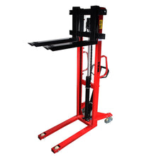 Cargar imagen en el visor de la galería, Apilador Hidráulico de 1 tonelada y 1.6 metros - base fija