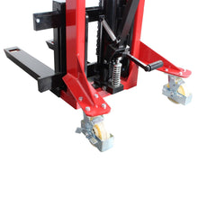 Cargar imagen en el visor de la galería, Apilador Hidráulico de 1 tonelada y 1.6 metros - base fija