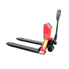 Cargar imagen en el visor de la galería, Patin Hidráulico Traspaleta Con Ruedas De Poliuretano Con Báscula 2 Ton