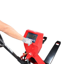 Cargar imagen en el visor de la galería, Patin Hidráulico Traspaleta Con Ruedas De Poliuretano Con Báscula 2 Ton
