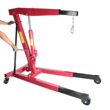 Cargar imagen en el visor de la galería, Pluma Hidráulica Para Motor Con Extensiones Frontales 3 Ton