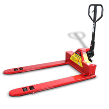 Cargar imagen en el visor de la galería, Patín Hidráulico Traspaleta Con Ruedas De Nylon Extra Baja 4 Way 1.5 Ton