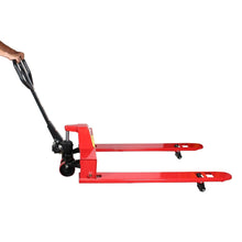 Cargar imagen en el visor de la galería, Patín Hidráulico Traspaleta Con Ruedas De Nylon Extra Baja 4 Way 1.5 Ton