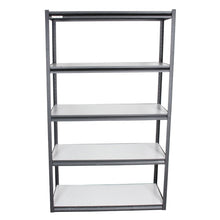 Cargar imagen en el visor de la galería, Estante Para Almacenaje Metálico (48” X 18”) 5 Repisas, 500 Kg