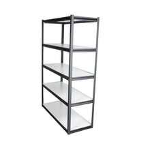 Cargar imagen en el visor de la galería, Estante Para Almacenaje Metálico (48” X 18”) 5 Repisas, 500 Kg