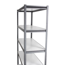 Cargar imagen en el visor de la galería, Estante Para Almacenaje Metálico (48” X 18”) 5 Repisas, 500 Kg