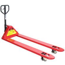 Cargar imagen en el visor de la galería, Patin Hidráulico Traspaleta Con Ruedas De Nylon Sistema Tándem Uñas Extra Largas 3 Ton
