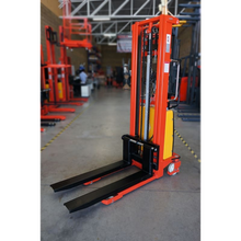 Cargar imagen en el visor de la galería, Apilador Semi-eléctrico de 1 y 1.5 toneladas con patas fijas - Mesumex