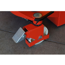 Cargar imagen en el visor de la galería, Apilador manual hidráulico de 1 tonelada con patas y uñas ajustables - Mesumex
