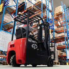 Cargar imagen en el visor de la galería, Montacargas triciclo eléctrico de batería de litio de 1.5 ton