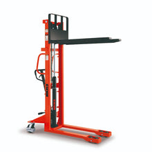 Cargar imagen en el visor de la galería, Apilador Hidráulico de 1 tonelada y 3 metros - base fija