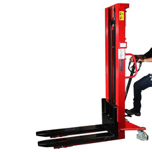 Cargar imagen en el visor de la galería, Apilador Hidráulico de 1 tonelada y 3 metros - base fija
