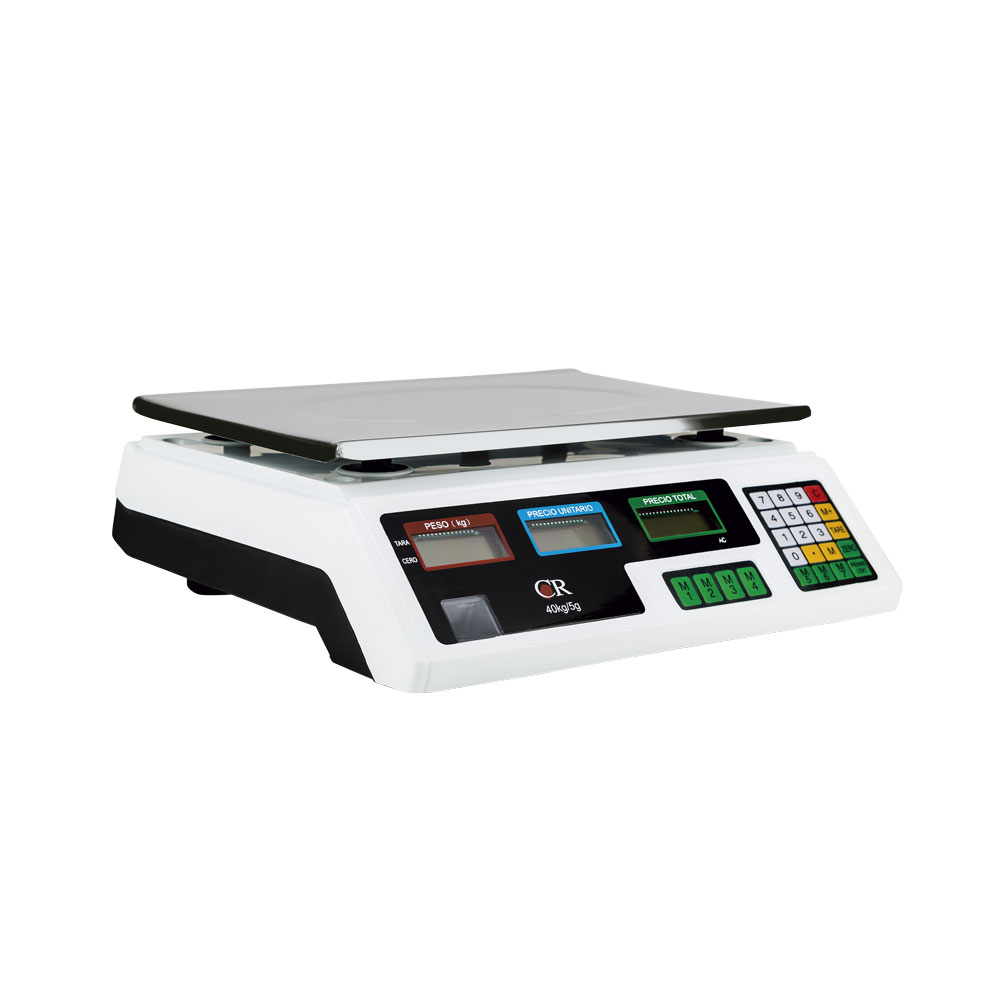 Balanza digital comercial de capacidad de 40 Kg