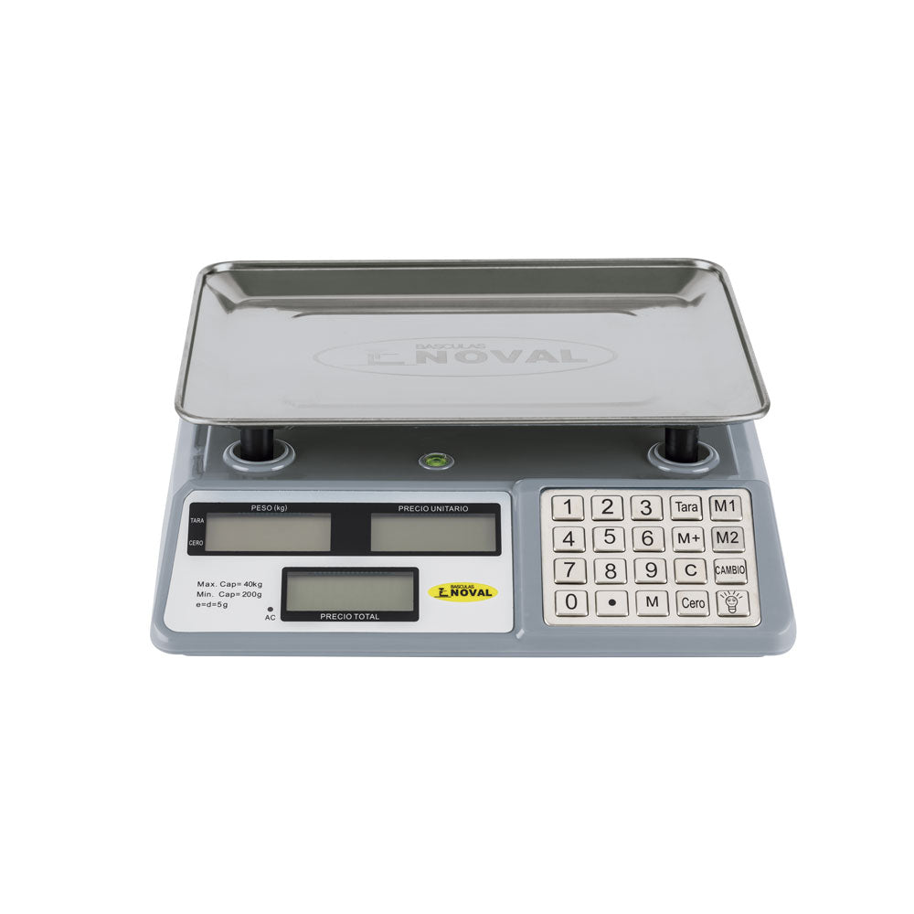 Balanza Comercial para negocios de capacidad de 40 Kg - N40TN
